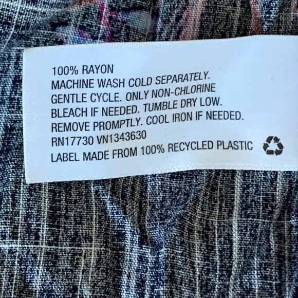 A New Day Smocked Sleeveless Floral Maxi Dress Sz XXL/2XL #106E - Picture 8 of 8